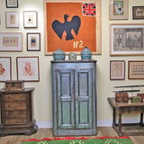 Industrial Machine Age Cabinet