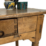 Colonial Mesquite Wood Table