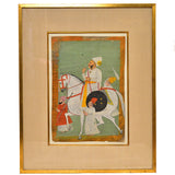 Raja on Horseback