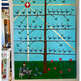 Pigeons of Lafayette Collage