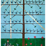 Pigeons of Lafayette Collage