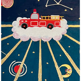 Worshipping The Fire Truck Deity