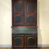 Baroque Period Painted Secretary