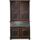 Baroque Period Painted Secretary