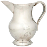 Spanish Colonial Silver Ewer