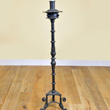 Medieval Forged Iron Torchere