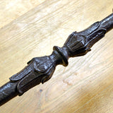 Medieval Forged Iron Torchere