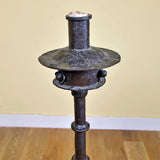 Medieval Forged Iron Torchere