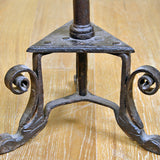 Medieval Forged Iron Torchere