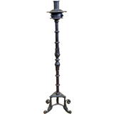 Medieval Forged Iron Torchere