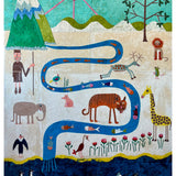 Wild Animal Kingdom Collage
