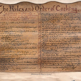 Rules and Order of Cocking
