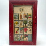 Vintage Mexican Loteria Card