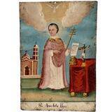 San Anacleto Papa Retablo