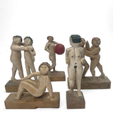 Carved Brothel Figurines