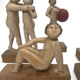 Carved Brothel Figurines