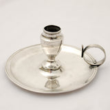 Colonial Silver Chamber-stick